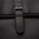 Δερμάτινο Σακίδιο Πλάτης Rolltop Chesterfield Larsson C58.033800 Μαύρο – Premium, Urban & Business