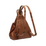 Δερμάτινο Γυναικείο Σακίδιο Πλάτης Μικρό Chesterfield Howard C58.070431 Κονιάκ