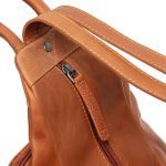 Δερμάτινο Γυναικείο Σακίδιο Πλάτης Μικρό Chesterfield Howard C58.070431 Κονιάκ