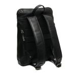 Γυναικείο Δερμάτινο Σακίδιο Πλάτης Filmore Chesterfield C58.071000 Μαύρο – Premium Backpack Εργασίας & Πόλης