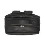 Δερμάτινο Σακίδιο Πλάτης Chesterfield C58.700200 Μαύρο – Wax Pull Up Δέρμα, με 3 Θήκες & Laptop Compartment