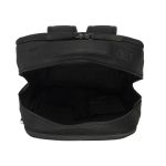 Δερμάτινο Σακίδιο Πλάτης Chesterfield C58.700200 Μαύρο – Wax Pull Up Δέρμα, με 3 Θήκες & Laptop Compartment
