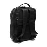 Δερμάτινο Σακίδιο Πλάτης Chesterfield C58.700200 Μαύρο – Wax Pull Up Δέρμα, με 3 Θήκες & Laptop Compartment