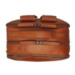 Δερμάτινο Σακίδιο Πλάτης Chesterfield C58.700231 Κονιάκ – Wax Pull Up Δέρμα, με 3 Θήκες & Laptop Compartment