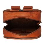 Δερμάτινο Σακίδιο Πλάτης Chesterfield C58.700231 Κονιάκ – Wax Pull Up Δέρμα, με 3 Θήκες & Laptop Compartment