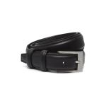 Δερμάτινη Ανδρική Ζώνη Chesterfield Elliot C60.005400 Μαύρο 3.5cm – Υψηλής Ποιότητας Elegant Buﬀalo Δέρμα