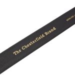 Δερμάτινη Ανδρική Ζώνη Chesterfield Elliot C60.005400 Μαύρο 3.5cm – Υψηλής Ποιότητας Elegant Buﬀalo Δέρμα