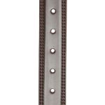 Δερμάτινη Ανδρική Ζώνη Chesterfield Manovo C60.010001 Καφέ – Vintage Two-Tone, Premium Buffalo Δέρμα