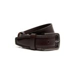 Δερμάτινη Ανδρική Ζώνη Chesterfield Manovo C60.010001 Καφέ – Vintage Two-Tone, Premium Buffalo Δέρμα