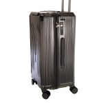 Βαλίτσα Μεγάλη FORECAST C879-28 Γκρι 75cm με TSA, USB & Θήκη Smartphone, για έως 23 Κιλά Αεροδρομίου