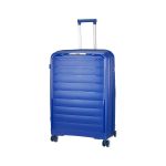 Σετ Βαλίτσες RCM 225-SET3 Μπλε 55+64+76cm - Πολυπροπυλένιο με Επέκταση & TSA Κλειδαριά