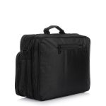 Μικρή Επαγγελματική Τσάντα Diplomat PD137  Μαύρο Laptop 14