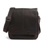 Δερμάτινο Τσαντάκι Ώμου Μεγάλο Chesterfield Raphael C48.055101 Καφέ – Premium Pull-Up Δέρμα με Θήκη Tablet