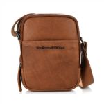 Δερμάτινο Τσαντάκι Ώμου Μικρό Chesterfield C48.097231 Κονιάκ – Κομψό & Ανθεκτικό Wax Pull-Up Δέρμα