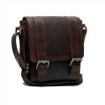 Δερμάτινο Ανδρικό Τσαντάκι Ώμου Chesterfield Ariano C48.132801 Καφέ