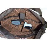 Δερμάτινος Χαρτοφύλακας – Ταχυδρόμου Chesterfield C48.055201 Καφέ Richard – Premium Pull-Up Δέρμα