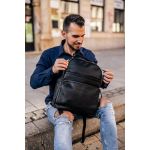 Δερμάτινο Σακίδιο Πλάτης Chesterfield Austin C58.018400 Μαύρο – Θήκη Laptop 14