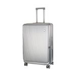Σετ 3 Βαλίτσες RCM 501-SET3 Ασημί 55+64+74εκ – Ανθεκτικές Πολυκαρμπονικό με 4 Ρόδες & Θήκη Ποτηριού