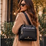 Multifunction 3-in-1 Τσάντα Beverly Hills Polo Club BH-4692 Μαύρο