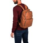 Δερμάτινο Σακίδιο Πλάτης Chesterfield Austin C58.018431 Κονιάκ – Θήκη Laptop 14