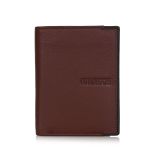 Δερμάτινο Ανδρικό Πορτοφόλι Όρθιο Guy Laroche 38108 Light Brown | RFID Προστασία, 6 Κάρτες & 4 Θέσεις Εγγράφων