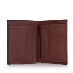 Δερμάτινο Ανδρικό Πορτοφόλι Όρθιο Guy Laroche 38108 Light Brown | RFID Προστασία, 6 Κάρτες & 4 Θέσεις Εγγράφων