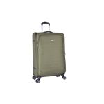 Σετ Βαλιτσών RCM 2332 Πράσινο 3 Τεμαχίων (Καμπίνας–Μεσαία–Μεγάλη) με Επέκταση & 4 Διπλά Ροδάκια