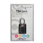 Λουκέτο για Βαλίτσες RCM TH1017 Μαύρο με Συνδυασμό & TSA Κλειδαριά