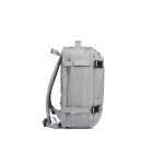 Σακίδιο Καμπίνας 50x35x20 RCM 1005L Γκρι  44L | Πανάλαφρη Χειραποσκευή / Cabin Backpack με Επέκταση & Θύρα USB
