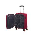 Βαλίτσα Καμπίνας RCM 1205 Κόκκινο 55x35x20 – Υφασμάτινη, Ελαφριά & Ιδανική για Όλες τις Αεροπορικές