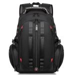 Σακίδιο Πλάτης Μεγάλο Bange 1901 Μαύρο 40L για Laptop 17,3”, TSA & USB – Heavy Duty Travel Backpack – Premium Ποιότητα