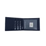 Δερμάτινο Ανδρικό Πορτοφόλι Guy Laroche 37705 Dark Blue| RFID Προστασία, Premium Ποιότητα & 7 Θέσεις Καρτών