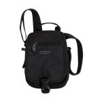Ανδρικό Τσαντάκι Ώμου / Χιαστί POLO VERTICAL 907071 Μαύρο – Compact & Οργανωμένο με Καπάκι & Επέκταση