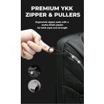 Αδιάβροχο Σακίδιο Πλάτης Bange FW225 Μαύρο 30L | Εργονομική Πλάτη & Θήκη Laptop 15.6” για Πόλη & Πεζοπορία