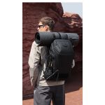 Αδιάβροχο Σακίδιο Πλάτης Bange FW226 Μαύρο 30L Laptop 15.6” με Velcro Design | Πολυμορφικό Σακίδιο Ταξιδιού & Γραφείου