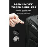 Σακίδιο Ταξιδιού Καμπίνας Bange FW229 Μαύρο 35L Ιδανική Χειραποσκευή Αεροπλάνου 35L με Θήκη Παπουτσιών