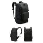 Σακίδιο Ταξιδιού Καμπίνας Bange FW229 Μαύρο 35L Ιδανική Χειραποσκευή Αεροπλάνου 35L με Θήκη Παπουτσιών
