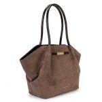 Μεγάλη Τσάντα Χειρός & Ώμου AMALIA NSY6929-85 (46x28x12cm) Dark-Brown