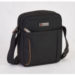 Compact Μαύρο Τσαντάκι Ώμου / Χιαστί NOBOL 3610 | 19x22cm με  Φόδρα 420 HD