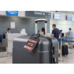 Ανθεκτική Ετικέτα Βαλίτσας RCM TH1022 Μαύρο | Ετικέτα Αναγνώρισης Αποσκευών Αεροδρομίου