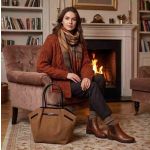 Μεγάλη Τσάντα Χειρός & Ώμου AMALIA NSY6929-85 (46x28x12cm) Brown