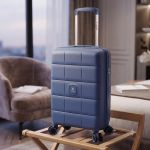 Βαλίτσα Καμπίνας 55x35x20 DIELLE 210 Γαλάζιο | 100% Πολυπροπυλένιο & TSA | για Όλες τις Αεροπορικές