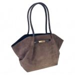 Μεγάλη Τσάντα Χειρός & Ώμου AMALIA NSY6929-85 (46x28x12cm) Dark-Brown