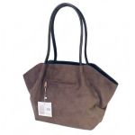 Μεγάλη Τσάντα Χειρός & Ώμου AMALIA NSY6929-85 (46x28x12cm) Dark-Brown