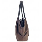 Μεγάλη Τσάντα Χειρός & Ώμου AMALIA NSY6929-85 (46x28x12cm) Dark-Brown
