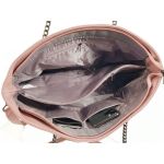 Γυναικεία Τσάντα χιαστί/ώμου AMALIA 6785-Ροζ (45x29x13cm)