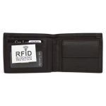 Δερμάτινο Ανδρικό Πορτοφόλι Guy Laroche 37507 Dark Brown | RFID Προστασία, 2 Θέσεις Ταυτότητας & Κουτί Δώρου