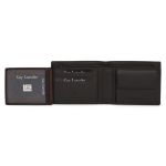 Δερμάτινο Ανδρικό Πορτοφόλι Guy Laroche 37507 Dark Brown | RFID Προστασία, 2 Θέσεις Ταυτότητας & Κουτί Δώρου