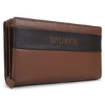Δερμάτινο Γυναικείο Πορτοφόλι Guy Laroche 23916 Καφέ με RFID Προστασία – Premium Ποιότητα – Πολυτέλεια & Ασφάλεια