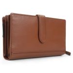 Δερμάτινο Γυναικείο Πορτοφόλι Guy Laroche 23916 Καφέ με RFID Προστασία – Premium Ποιότητα – Πολυτέλεια & Ασφάλεια
